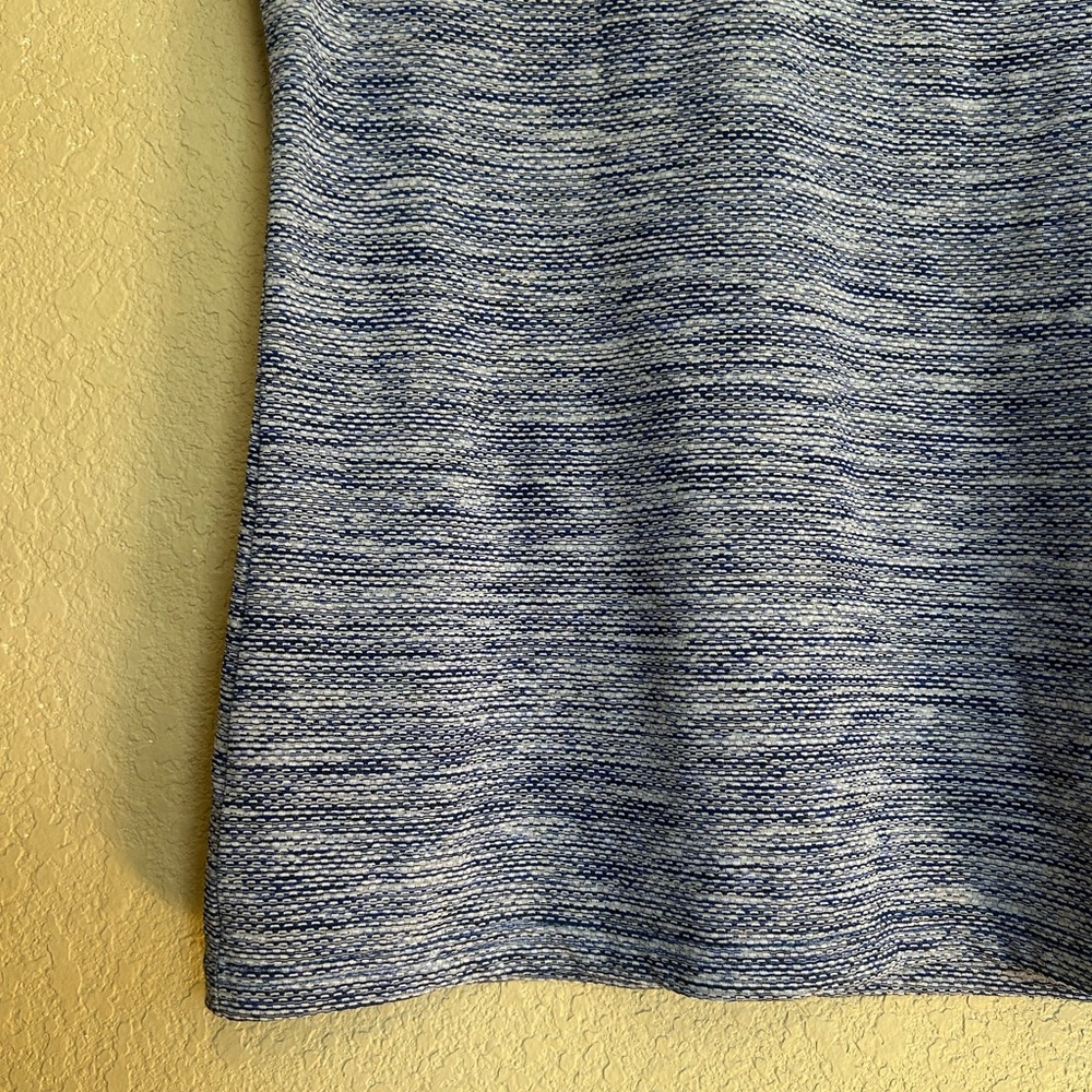 Blue Heather Patterned Workout Tee Size M Reebok - Picture 4 of 7